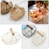 Serviessets Smeedijzeren opbergmand Huishoudelijke babybakkerij Broodhouder Desktop Decor Decoratieve fruitcontainer