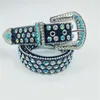 Cintura da ragazza piccante in stile tre pezzi con diamanti d'acqua perlescenti color punk acrilico con nastro da donna di design al 56%.