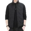 Männer Westen Mode Männer Herbst Winter Weste Weste Koreanischen Stil Mann Casual Ärmellose Jacke Mäntel Größe M-5XL