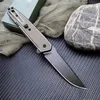 Obsługa OEM 7091 Stalowa stalowa stalowa ręka G10 Składany nóż kieszonkowy taktyczny kemping noża EDC