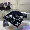 Inverno malha gorro designer chapéu moda chapéu elegante outono crânio dos homens ao ar livre das mulheres grande pássaro gorro de malha