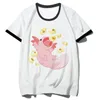 Damen T-Shirts Ajolote Axolotl T-Shirts Damen Manga Streetwear Sommer T-Shirt Mädchen 2000er Jahre Kleidung