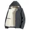 Herenhoodies Herfst en winter Verdikte warme oversized losse damessportjas met capuchon