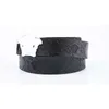 Cinturón de diseñador Cinturón de lujo para hombre Cinturones de rayas negras informales Hebilla dorada, plateada y negra Moda para hombre Cinturón de lujo para mujer Ancho 3,8 cm