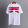 Offs Marca Mens Camisetas Designers Luxo Camisetas Homens Mulheres Tees Verão T-shirt Clássico Back Paint Arrows Manga Curta Camiseta Casual Camisetas 03hf