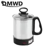 DMWD Multicooker Electric Skillet Portable Rostfritt stål Uppvärmningskopp Nudlar Milk Soup Porridge Cooking Pot Mini Coffee Boiler 231229