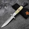 Ryska utomhushartshandtagficka kniv 3.8in blad Taktisk EDC campingjakt vikande knivar