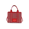 26% rabatt designer stor kapacitet diamantbockad tygväska för kvinnors nya trendiga high-end crossbody handväska väskor