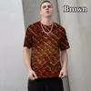 Herren T-Shirts Tierhaut 3D-Druck T-Shirt Lässige Mode Straße Lustig Cool