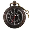 Relógios de bolso vintage relógio de madeira pingente de quartzo masculino feminino corrente de peito acessório relógio antigo colecionável taschenuhr