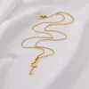 Hartvergrendeling 14k gele gouden kettingen voor vrouwen meisjes gouden sleutelbeen ketting ketting esthetiek 2024 trendy sieraden g 173
