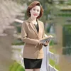 Women's Suits Ladies' Fashion Suit Jacket Middle-aged Mother Western Style Self-cultivation High-grade Spring And Autumn Temperament Coat
