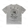 Amari Designer Mens T Shirt Fashion Letter Drukowane koszule swobodne krótkie topy męskie męskie polo