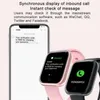 Watches 2021 Akıllı Saat Erkek Kadınlar Kan Basıncı Kalp Hızı Fitness Tracker Su Geçirmez Sport Smartwatch Saat İPhone android ios