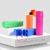 Latest Multifunctional Colorful Plastic Smoking Cone Horn Cigarette Cigar Cases Storage Box Portable Innovative Exclusive Housing Lighter Stash Case DHL