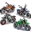 Lewan 2032 Motorcycle Series Technology Sports Car Children's Assembly Small Particle Building Blocks Adult Model Toys