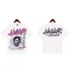 Chemise t-shirts hip hop y2k Designer Hellstar Sweat à capuche graphique en ligne Impression de cou rond surdimension