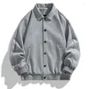 Kurtki męskie Spring i Autumn Retro Jacket Baseball Clothing Fall Winter