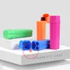 Lo último en cajas de almacenamiento para cigarros, cono de plástico colorido multifuncional para fumar, caja exclusiva innovadora para encendedor