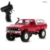 EBOYU WPL C24 RC camion 1 16 24 GHz 4WD voiture avec phare télécommande chenille tout-terrain pick-up RTR cadeau jouet pour enfants 240117