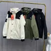 Hommes veste printemps manteau mode vestes à capuche coupe-vent décontracté manteaux à fermeture éclair homme vêtements de sortie veste vers le bas