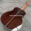 Chitarra acustica con rilegatura a spina di pesce OOO28 da 39 pollici personalizzata con top in abete massiccio