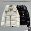 Giacca firmata da uomo Piumino stile opaco brillante Donna Giacche invernali alla moda Marca con cappuccio antivento addensato Abbigliamento caldo Casual all'aperto XS-XXL