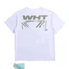 مصممي Offs Mens T Shirts Therts Thirts Thirts Men Women Off Whites Tops Tees Thert T-Shirt Classic Back Paint Arrows White Shirt Tshirt tshirts 86lp