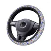 Steering Wheel Covers Mediterranean Lucky Evil Eye Cover Auto Car Protector Fit For SUV Accessories Universal