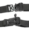 Belts Simple Wild Style Nylon Braided Belt Men Business Casual Weave Waist Band Automatic Buckle Waistband