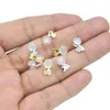 20Pcs Heart Love Magic Earring Lifters Lifts Backs Adjustable Hypoallergenic Nuts Ear Lobe Support Stud311f