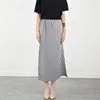 Rokken Miyake geplooide Japanse hoge taille handgemaakte halve rok herfst losse mode licht luxe temperament