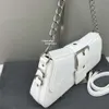 7a bolsa baguete de couro de crocodilo bolsa de ombro feminina bolsas de grife clássica corrente crossbody bolsa de luxo flip fashion com caixa