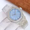 Mens Watch Designer Lüks Otomatik Hareket Saatleri Gül Altın Boyut 42mm 904L Paslanmaz Çelik Kayış Su geçirmez Safir Orologio. Saatler Yüksek kaliteli saatler