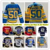 Vladimir Tarasenko Hockey Jerseys Brayden Schenn Justin Faulk Niko Mikkola Robert Thomas Kyrou Ryan O'Reilly Binnington Barbashev Brett Hull Brandon Saad Parayko