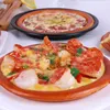 装飾的な花人工食品小道具エルレストランダイニングルームベーカリーベーキングベーキングハウスショップストア装飾偽のシミュレーションピザ