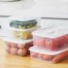 収納ボトル鮮明なケース冷蔵庫フードグレードキッチンフルーツ野菜コンテナオーガナイザーガジェット