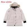 Parka da donna in piumino invernale Jakcet Top Qulaity Capispalla Parka Big Real Wolf Fur con cappuccio Cappotto da donna Doudoune Femme Giacche Abbigliamento da donna Cappotti taglie fortivcud