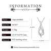 3pcs DIY ed Charms Ketting Kooi Hanger Zilver Zirkoon Vrouwen Parel Medaillon Fijne Sieraden SC037SB Geen Chain2994