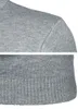 Pulls pour hommes Mode Couleur Solide Automne et hiver Pull à col roulé Mâle Version coréenne Casual All-Match Chemise de fond tricotée