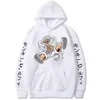 Ny Gear Fifth Luffy tryckt anime hoodies Sun God Graphic 90s Pullover Casual Streetwear Unisex Autumn Winter Clothing