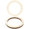 Frames Wooden Hoops For Crafts Wreath Frame Flower Wreaths Front Door Round Backdrop Stand