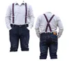 solid Large Suspenders big Men Adjustable Elastic X Back Pants Women Suspender for Trousers 35 cm Clips grey navy blue black 220526268520