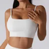 Lu Align Woman Sexy Top Vest BH Dames Sport Dames Sport Strak Elastisch Gym training Fitness Sport BH's Bralette Crop Top Borstkussen Verwijderbaar Lemon Lemon Lady Gry Sport