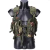 Vestes de chasse, gilet de Camouflage tactique, militaire, Combat de l'armée pour hommes, jeu de guerre, Sport de plein air avec sac d'eau