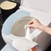 Coprisedili per WC Accessori da bagno ecologici Coprisedili riutilizzabili in silicone Cuscino per sedili lavabile portatile