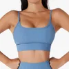 Lu Align Woman Sexy Top Vest BH Dames Sport Dames Sport Strak Elastisch Gym training Fitness Sport BH's Bralette Crop Top Borstkussen Verwijderbaar Lemon Lemon Lady Gry Sport