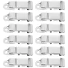 Frames 12pcs Metal Mini Clip Spring Crocodile Tiny For Paper Pos File Crafts