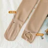 Leggings da donna Calzini lucidi Gambe nude Artefatto Calze invisibili realistiche Pantaloni all-in-one per la primavera autunno e inverno Le