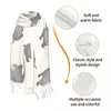 Scarves Winter Tassel Scarf Rhinoceros Cartoon Women Cashmere Neck Head Warm Pashmina Lady Shawl Wrap Bandana